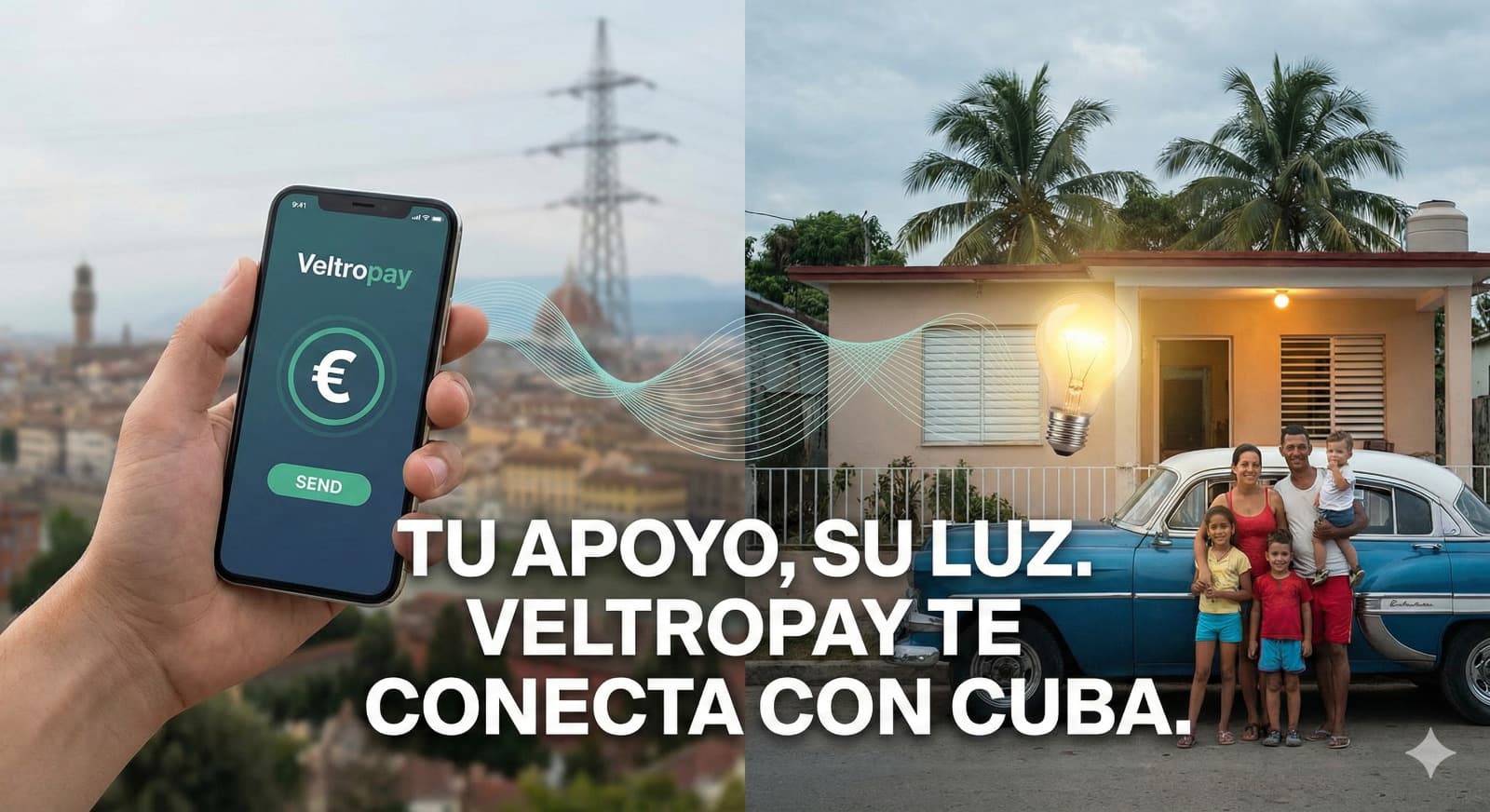 Crisis de combustible y energética en Cuba: Tu apoyo desde Europa cuenta más que nunca con Veltropay