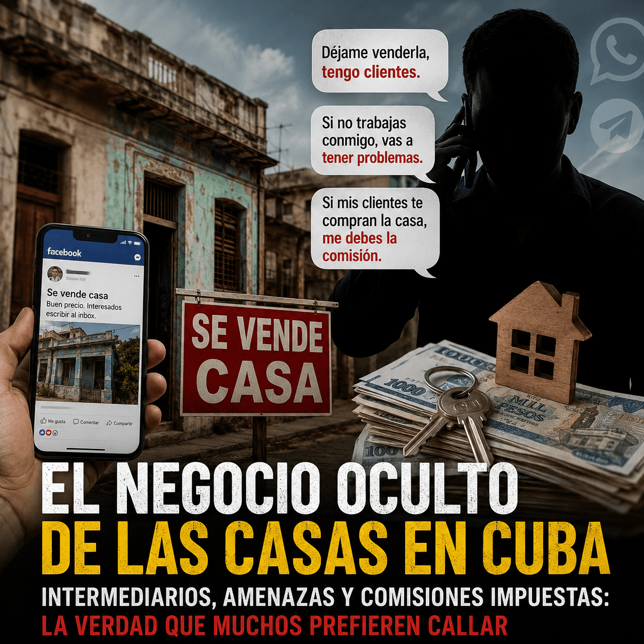 El poder oculto detrás de la venta de viviendas en Cuba