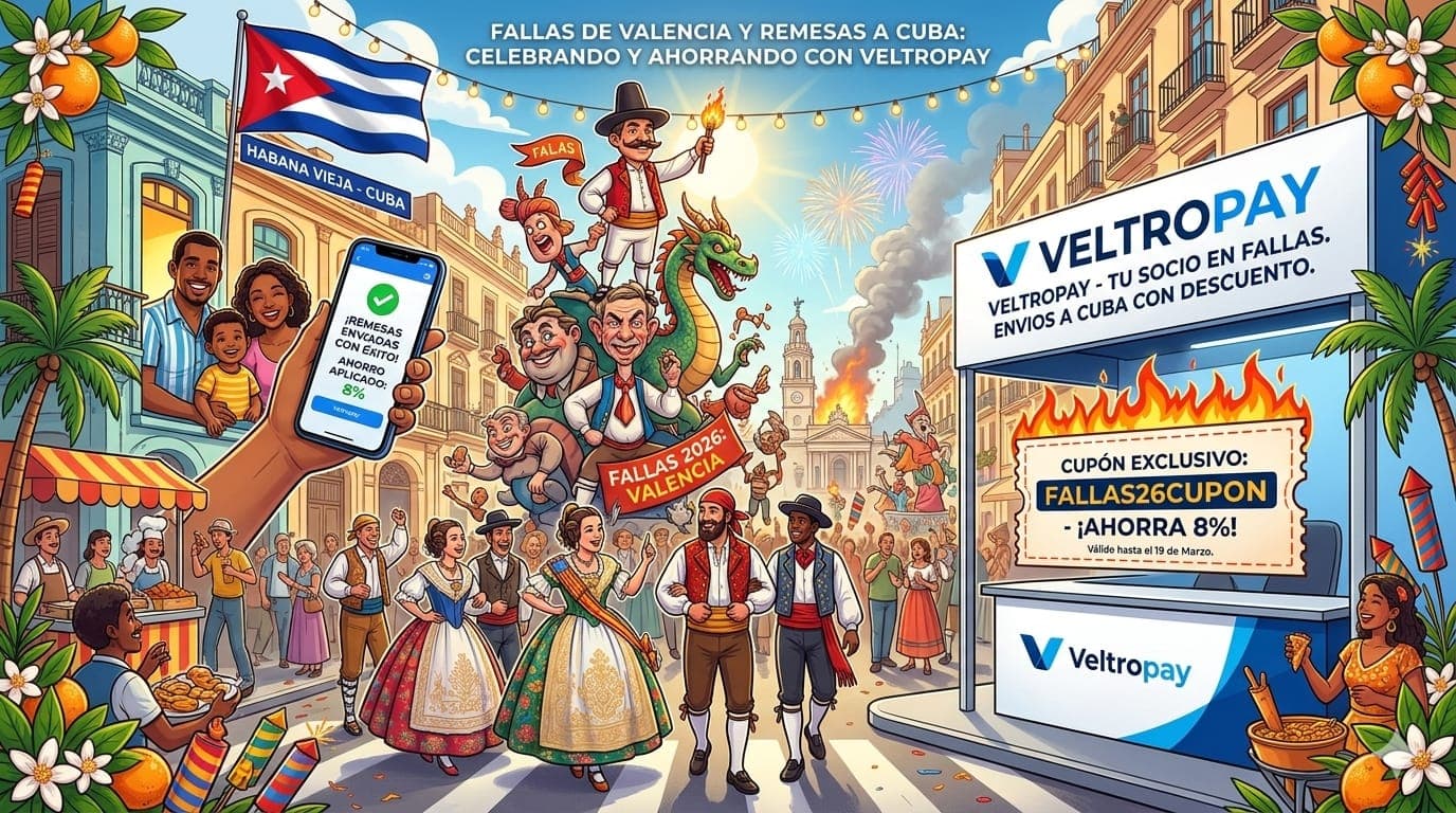 Fallas de Valencia 2026: Guía Completa y Cómo Enviar Remesas a Cuba con Descuento Especial