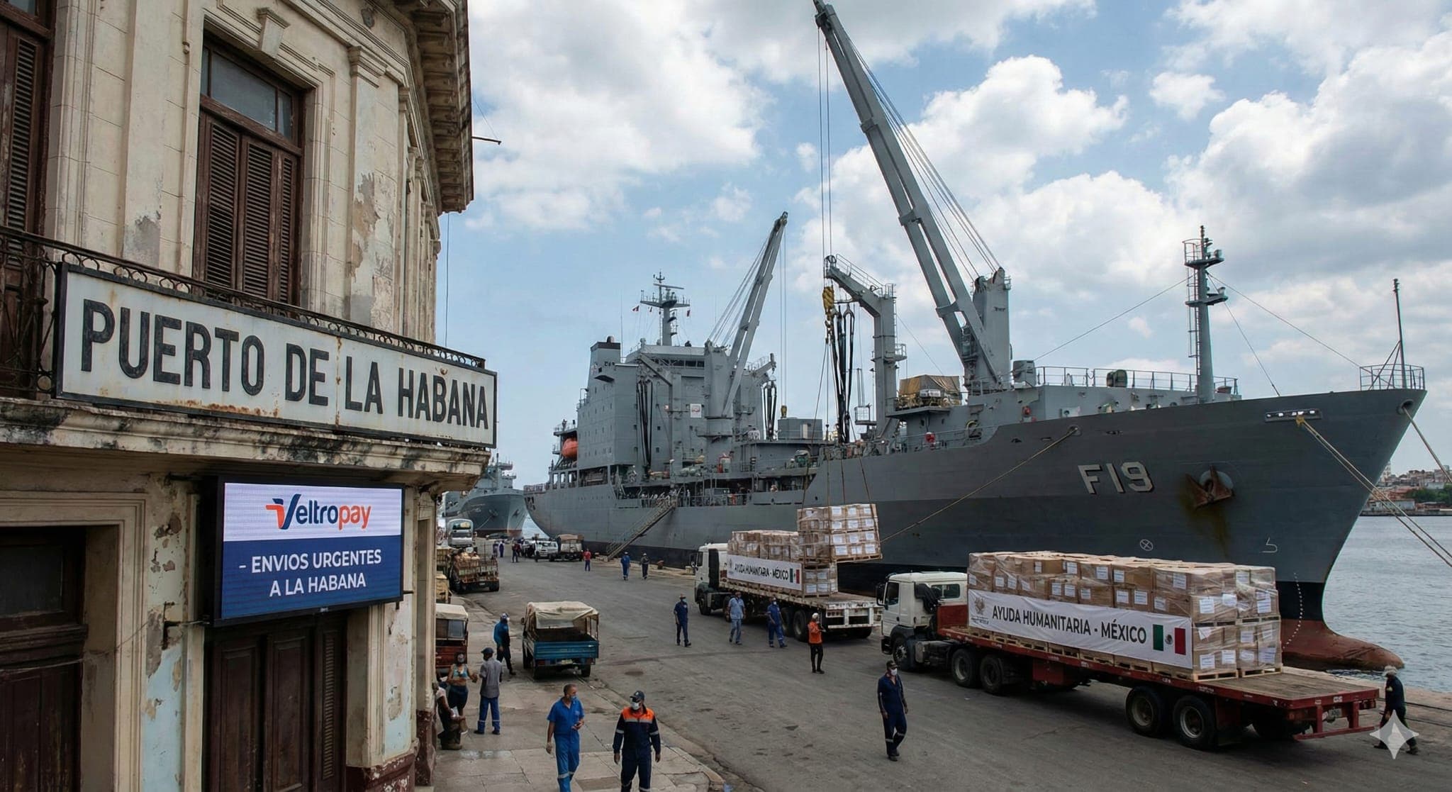 Llegan a Cuba dos barcos con ayuda humanitaria de México: ¿Qué productos traen y cómo puedes apoyar a tu familia hoy?