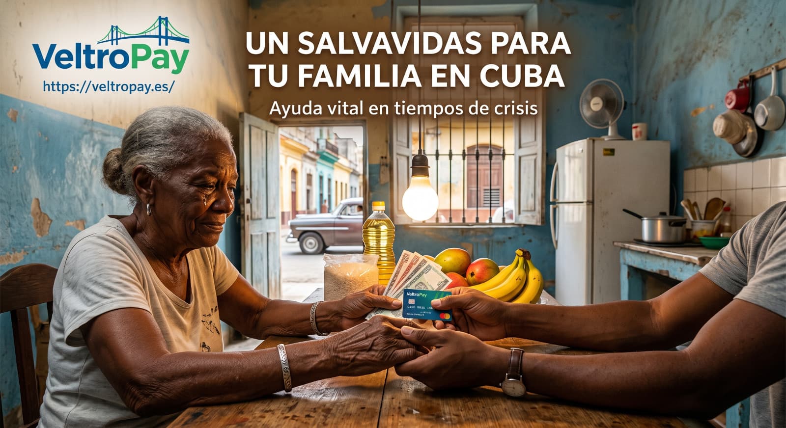 Un salvavidas en medio de la crisis: Por qué enviar dinero a Cuba a través de VeltroPay es más vital que nunca