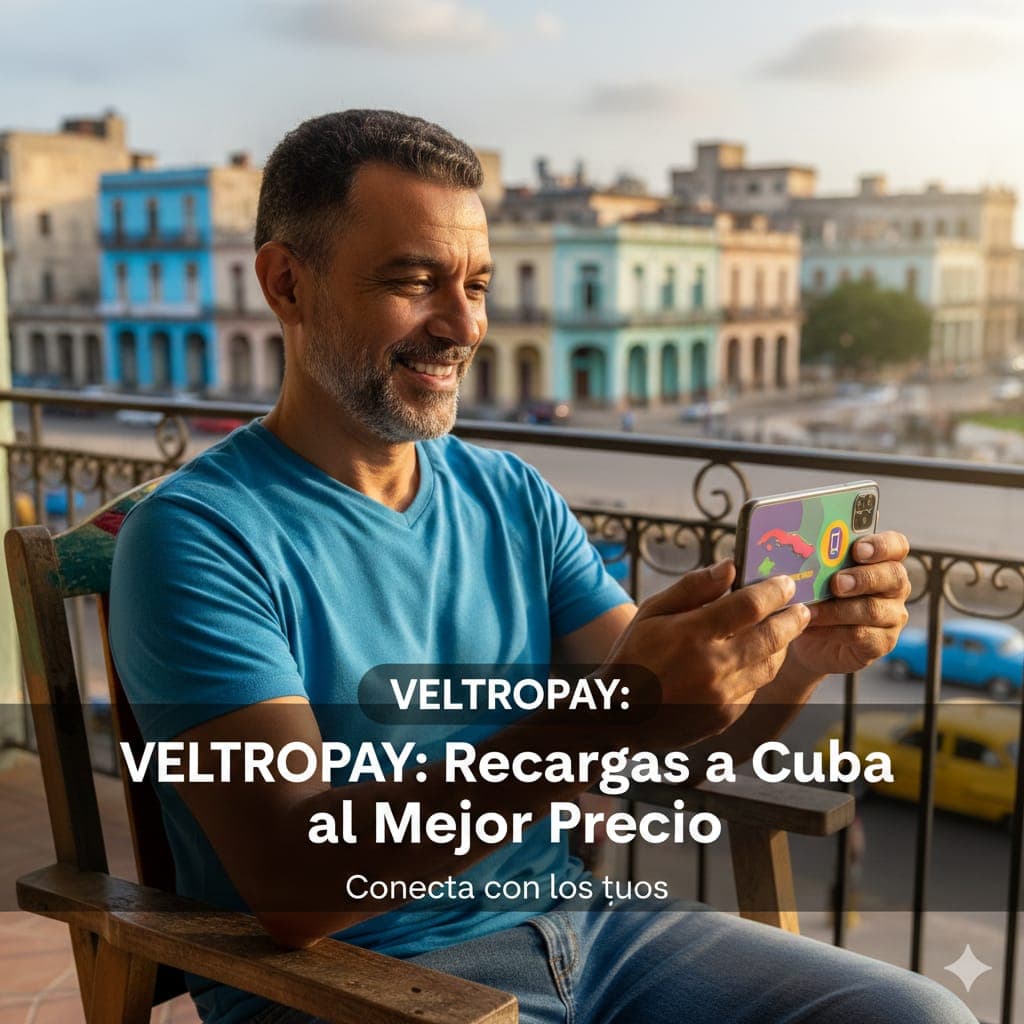 Veltropay Revoluciona el Mercado: Alianza Estratégica para Recargas a Cuba al Mejor Precio